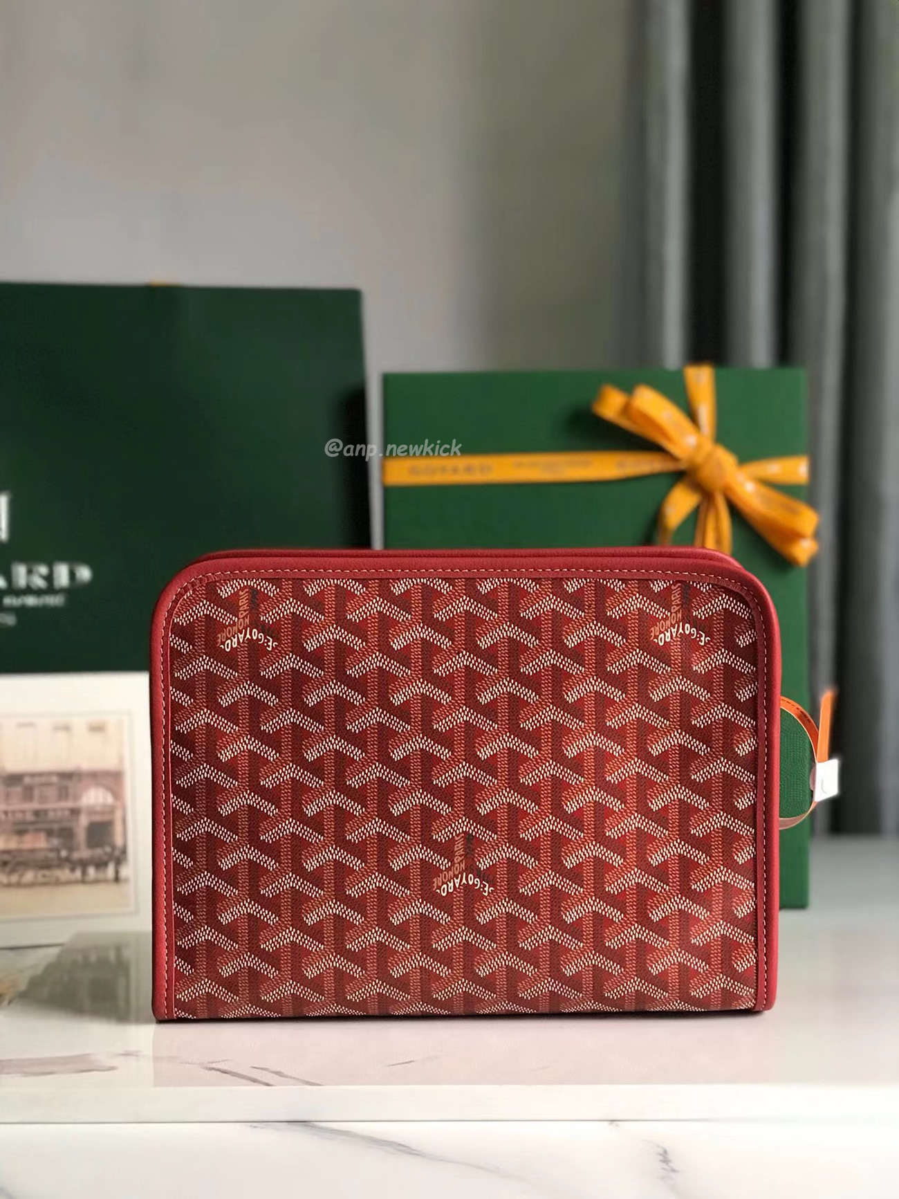 Goyard Jouvence Toiletry Bag Mm Green Black White Blue Purple Red Yellow (44) - www.newkick.vip